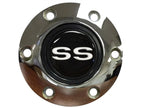 Horn Button 6 Hole Chrome Steering Wheel for Chevrolet SS (2014–2017)