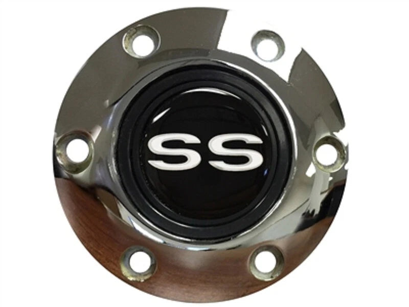 Horn Button 6 Hole Chrome Steering Wheel for Chevrolet SS (2014–2017)