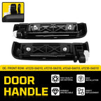 Front Pair Exterior Door Handles for Toyota Tercel (1995–1999) - Black
