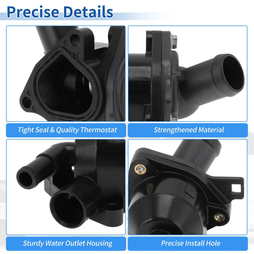 Engine Coolant Thermostat Housing Assembly for Honda Civic CR-V Element Accord (2001–2011)