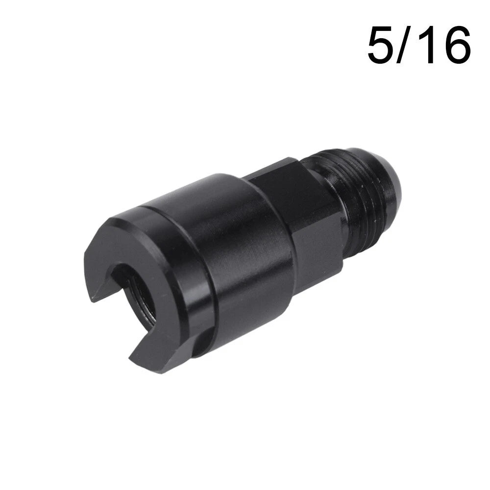 2X 6AN AN6 Fuel Adapter Fitting to 5/16 Quick Connect for EFI Female LS