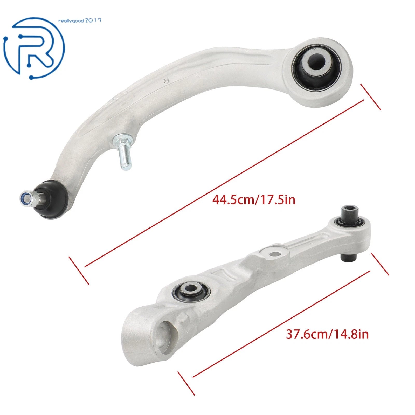 Set of 4 Front Lower Control Arms for Infiniti G35, Nissan 350Z (2003–2009)