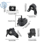 5PCS Engine Motor Mount Kit for Honda CR-V (2002-2006)