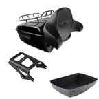 Trunk Pad Backrest Mount Rack for Harley Touring Road Glide (2009–2013)