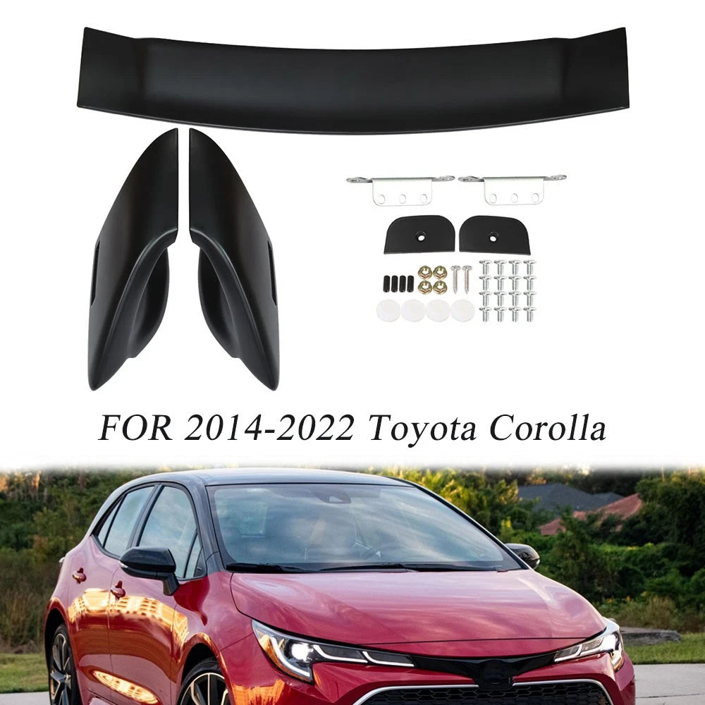 Mug Style Black JDM Trunk Spoiler Wing for Toyota Corolla (2014–2019)