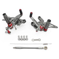 Aluminum Gray Rear Footpegs Footrest for Kawasaki Z900 (2021–2022)