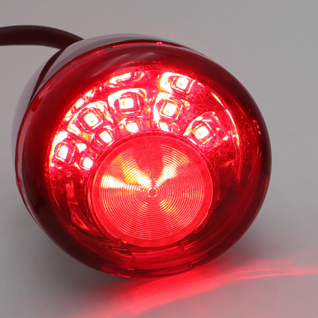 Red LED Rear Running Brake Turn Signal Indicator Light for Harley XL 883 1200 (1992)