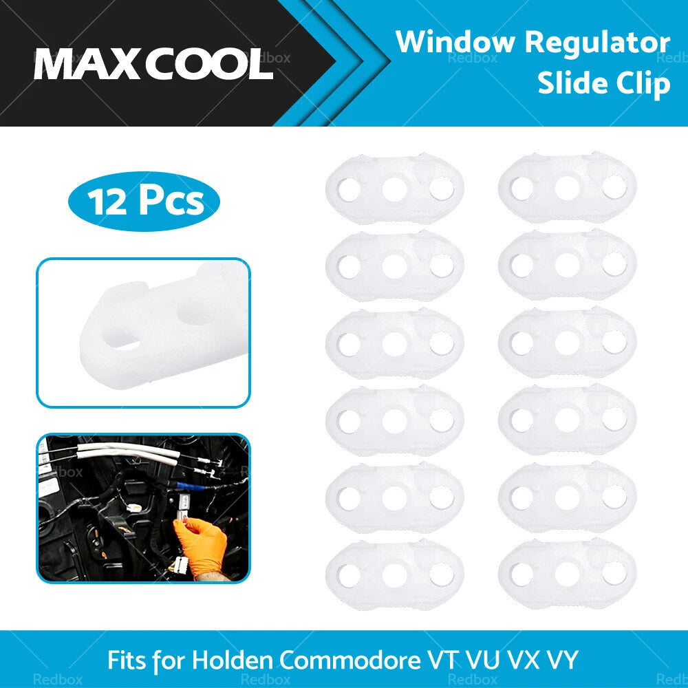 12x Window Regulator Slide Clip for Holden Commodore (VT-VY)