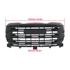 Front Upper Grille Assembly for GMC Sierra 1500 (2022-2024) Gloss Black