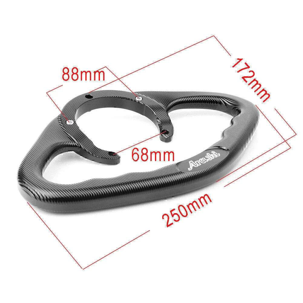 Blue Motorcycle Passenger Tank Grab Bar Hand Grip for Honda CB1000R RC51