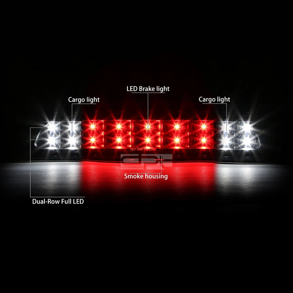 2X Tinted LED Third Tail Brake Light for Tundra (2007–2018)