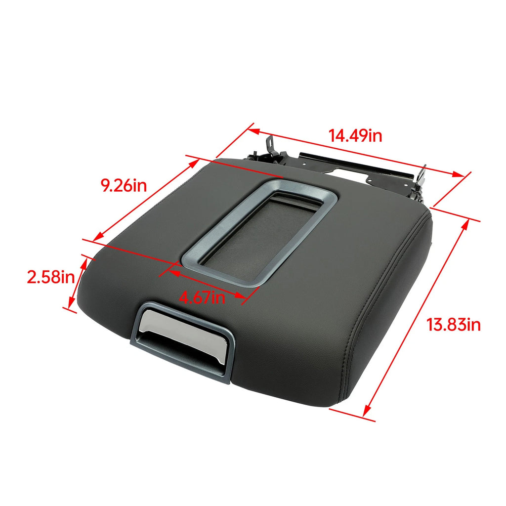 Center Console Armrest Lid for Chevy Silverado Sierra Suburban (2014–2019) 0227083AA