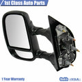 Left Manual Mirror for Ford E-150 E-250 E-350 E-450 E-550 (2003–2016)