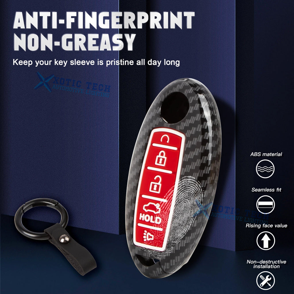 Silicone Button Remote Key Cover Case Protector for Infiniti (2011-2015)