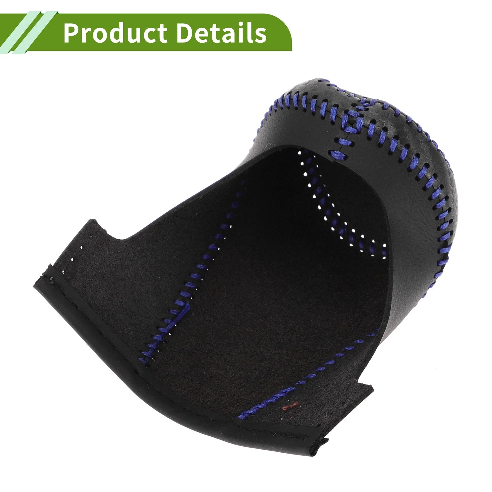 Gear Shift Knob Cover for Chevrolet Malibu (2016–2020) Black Carbon Fiber Blue