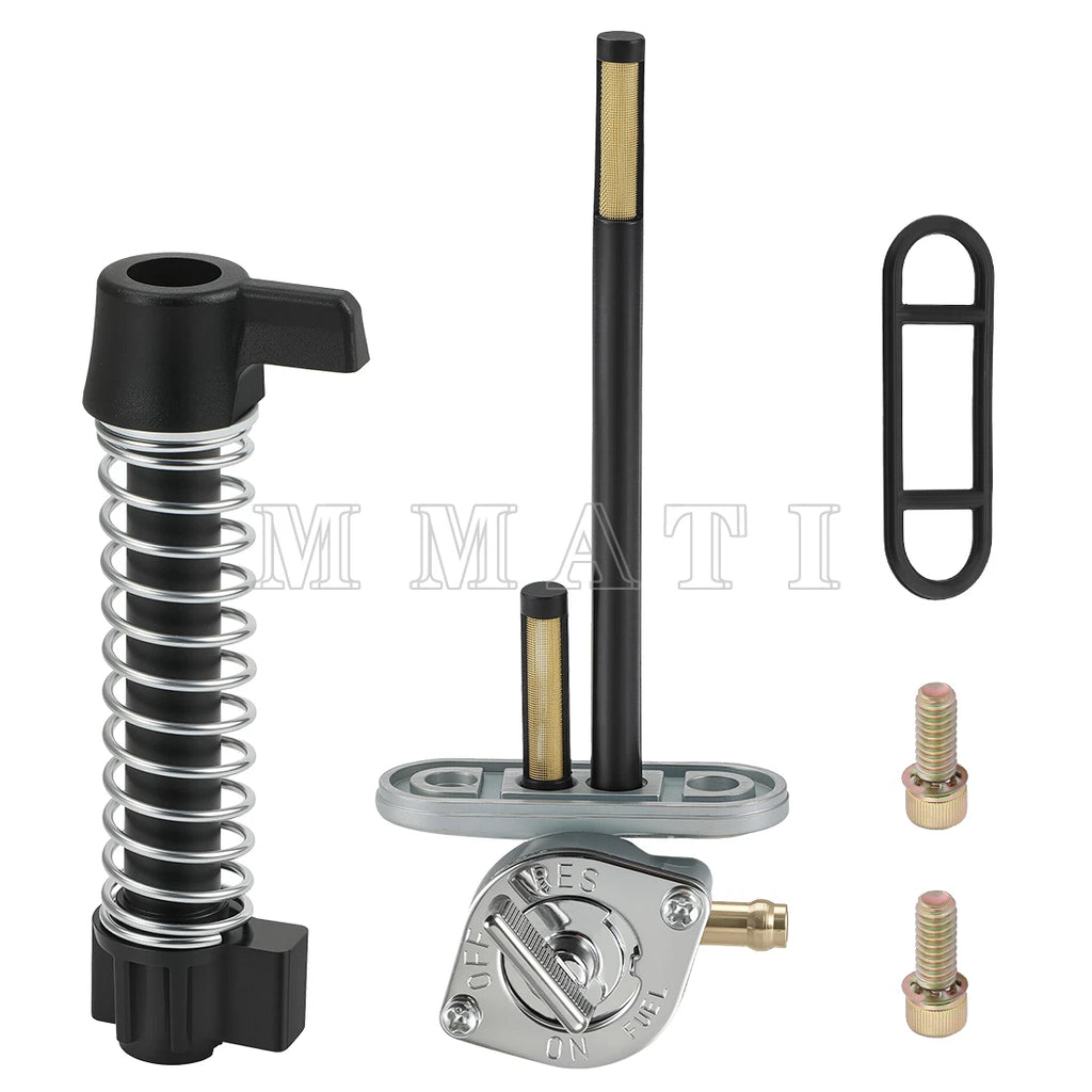 Aluminum Fuel Valve Petcock + Lever Extension for Polaris Sportsman (2000–2023)