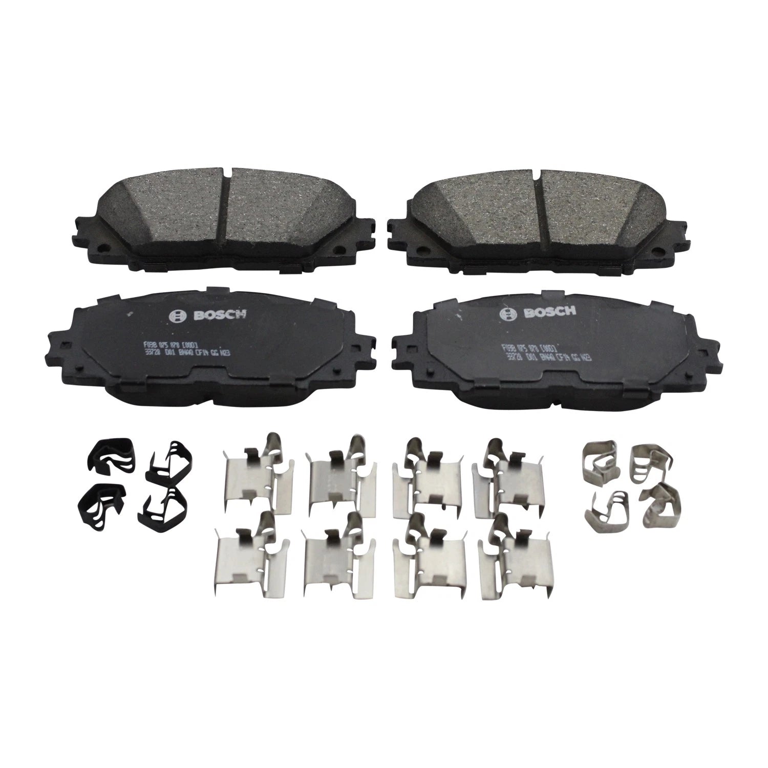 DuraGo Front Rotors & Bosch QuietCast Ceramic Brake Pads Kit for Prius (2001–2023)