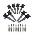Set of 8 NGK Iridium Spark Plugs for Ford E-150 E-250 F-250 (1992–2014)