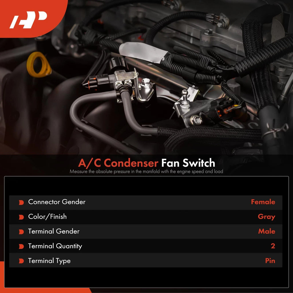 A/C Condenser Fan Switch for Buick Regal (1988-1989)