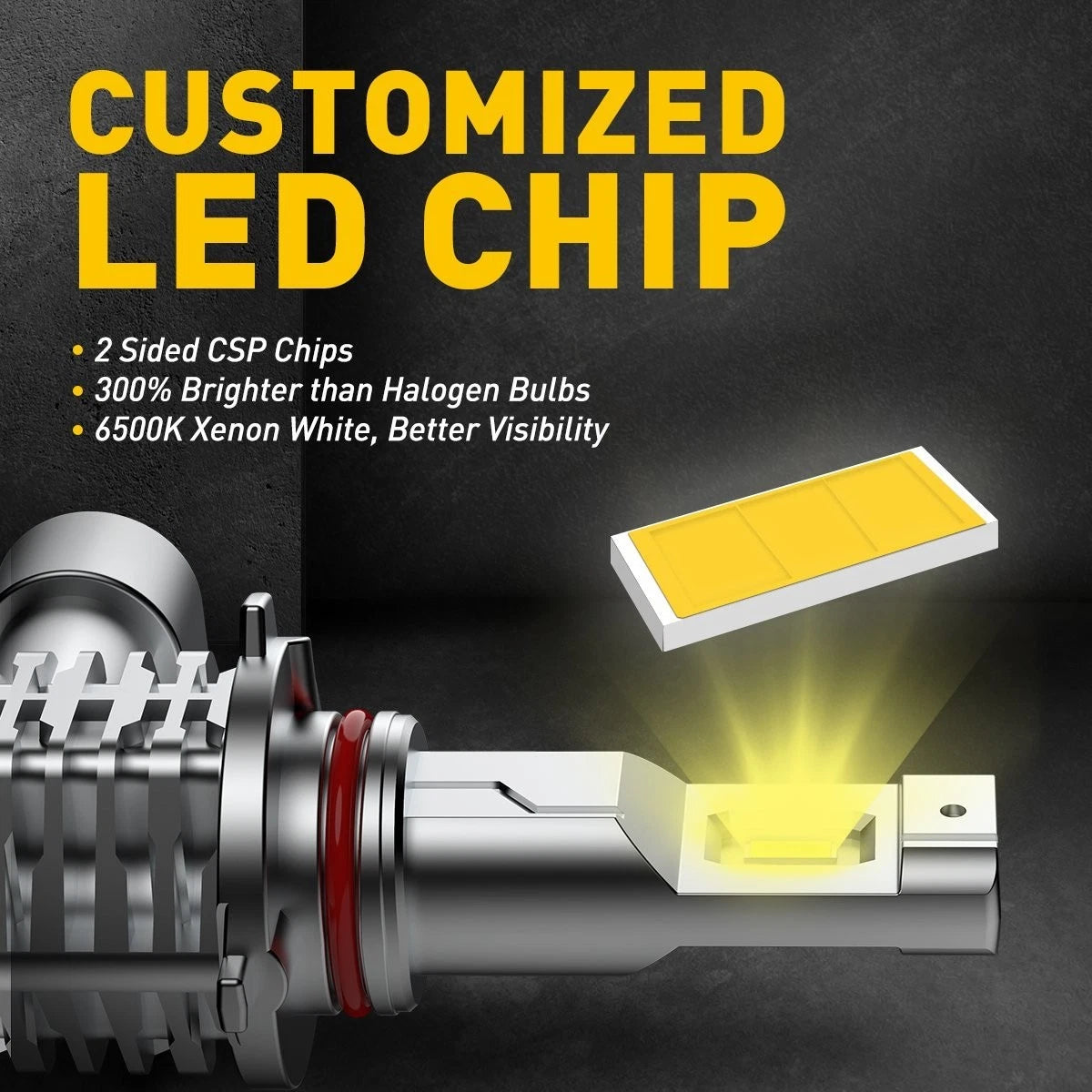LED Fog Driving Light Bulb for Chevy Silverado (2014–2023)