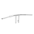 Chrome 10 Rise T-Bar Handlebar 1.5 in for Harley Softail Custom (2018 - 2024)