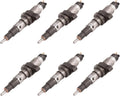 Set of 6 Fuel Injectors 2830957 0445120007 for Cummins Ford DAF CF65 LF45 Iveco