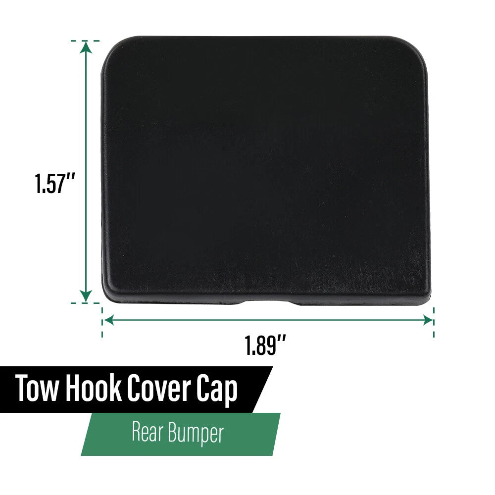 Rear Bumper Tow Hook Eye Cover for Mercedes-Benz ML-Class (2009–2011)