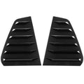 Pair Carbon Look Window Louver Rear Side Vent Cover for Golf 7 GTI R (2014–2020)