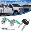 Front Door Lock Cylinder Tumbler w/ Key 7C3Z1521990A for Ford Lincoln (2007–2010)