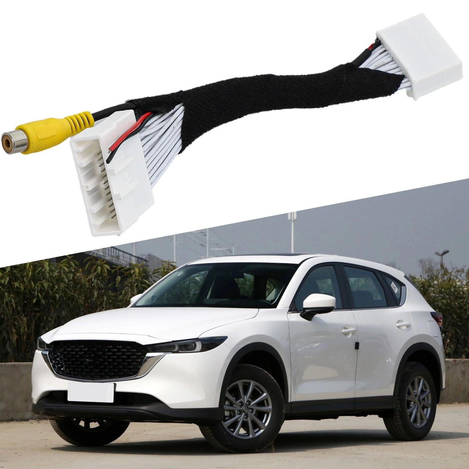 Rear View Camera Adapter Cable for Mazda CX-5 (2012–2017)