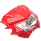 Universal Motorcycle Headlight Lamp Hi/Lo for Street Fighter Dirt Bike (N/A)