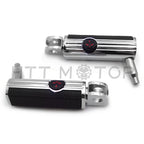 Skull Footrest Footpegs for Kawasaki Vulcan 900 Classic & Suzuki Boulevard M95