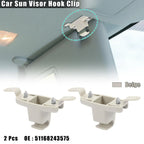 Beige Sun Visor Hook Clip Retainer for BMW 328i (1999-2000)