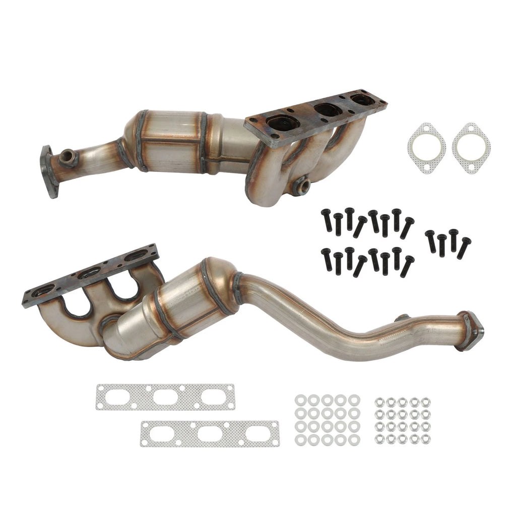 Set of 2 Catalytic Converters for BMW 325Ci & 330Ci (2001–2006)