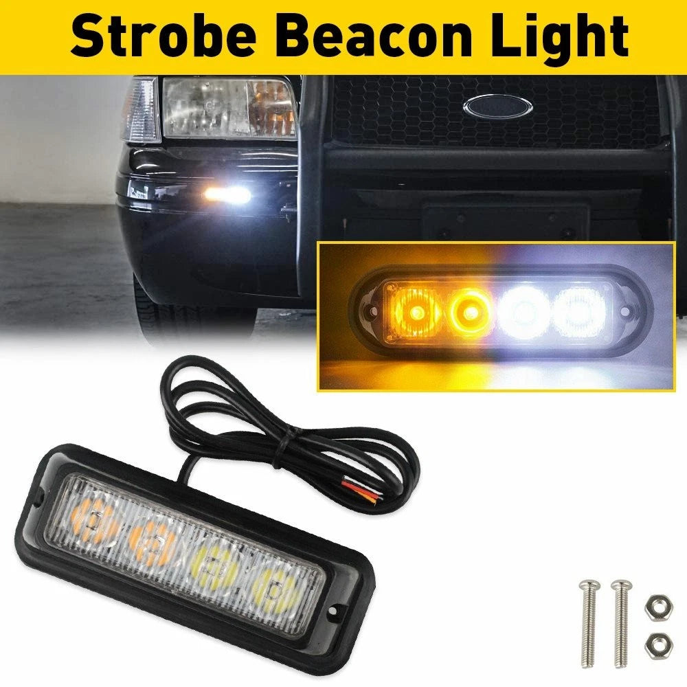 LED Strobe Light Bar for Universal 12-24V Vehicles