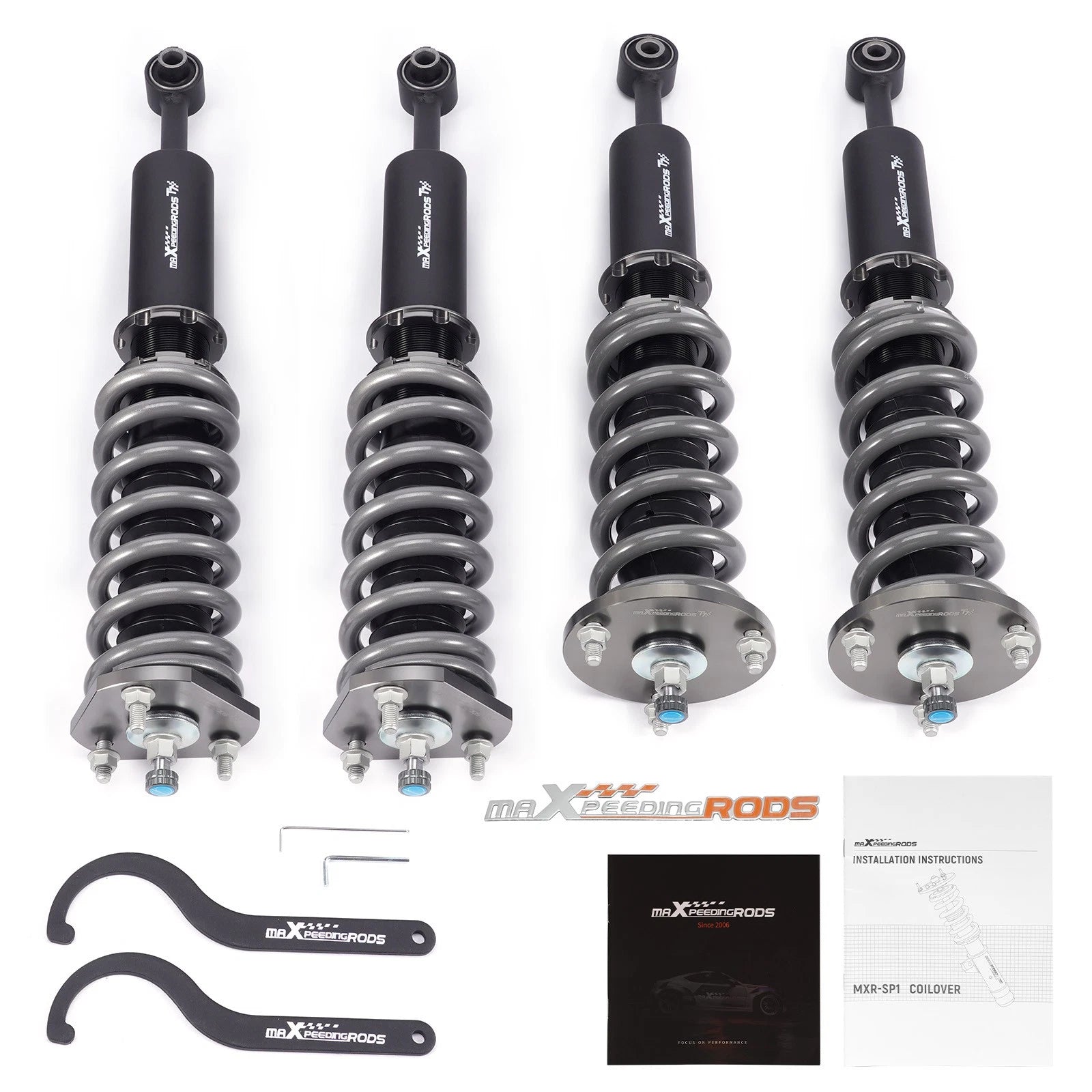 24 Way Adjustable Coilovers Kit for Lexus IS250/350 (2006–2013) GS300/GS350 (2007–2011) RWD