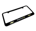 License Plate Frame Premium with Gold Bowtie for Chevrolet Cheyenne (2001–2005)