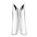 Set of 2 ABS Chrome Rear Fog Light Lamp Cover Trim for Subaru Forester (2013–2018)