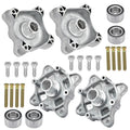 Front Rear Wheel Hubs & Bearings & Studs Kit for Polaris RZR 800 (2008–2014)