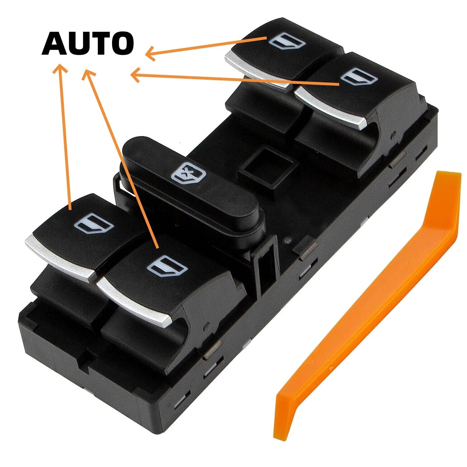 Front Left Power Window Master Control Switch for VW Tiguan Golf Jetta CC Passat