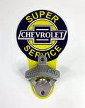 Vintage Style Chevrolet Wall Mount Bottle Opener Metal Sign (1955–1957)