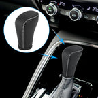 Shift Knob Cover for Honda Accord (2018–2022) - Black, Gray Stitches
