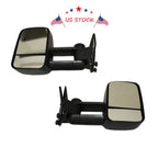 Set of 2 Towing Manual Side View Mirrors for Chevy GMC (1988–1998)