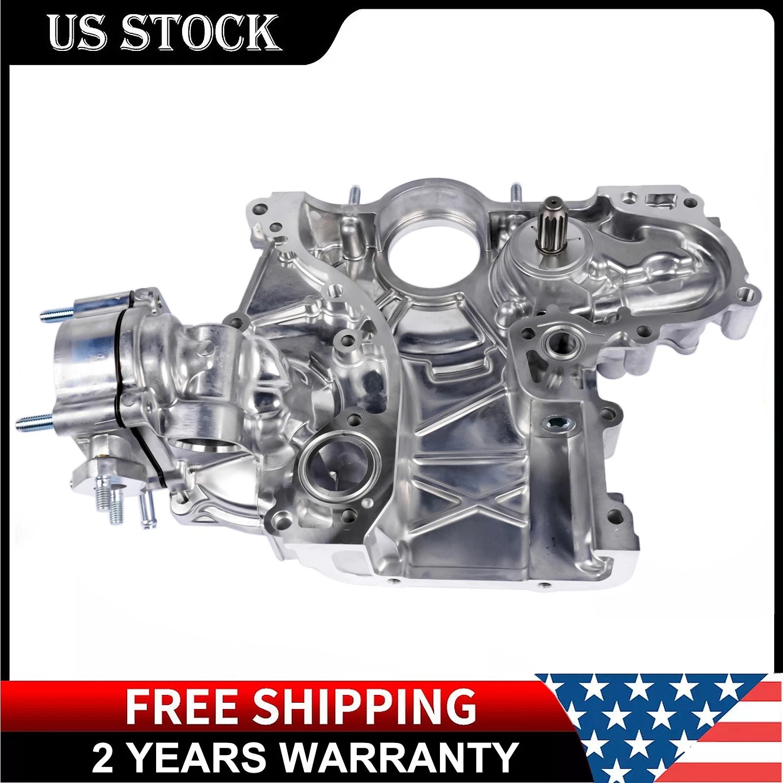 Timing Chain Cover for Toyota Land Cruiser (1993–1997) Lexus LX450 (1996–1997) 4.5L L6