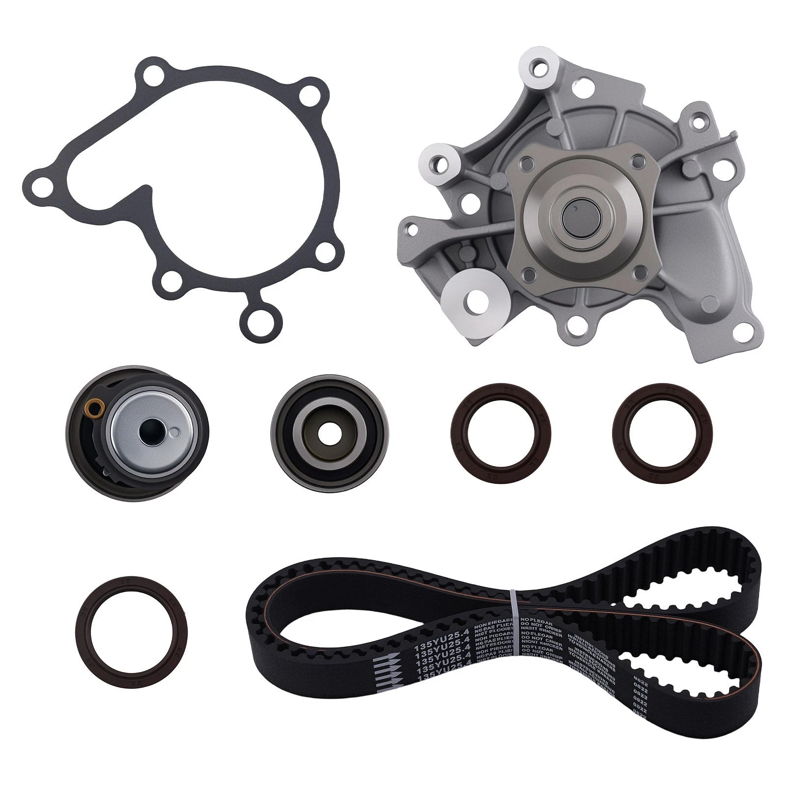 Timing Belt Kit with Water Pump for Ford Probe (1993–1997) 5700670, 135 Teeth