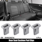 Set of 4 Rear Seat Cushion Pad Clips for Mercedes-Benz CLA250 (2014–2021)