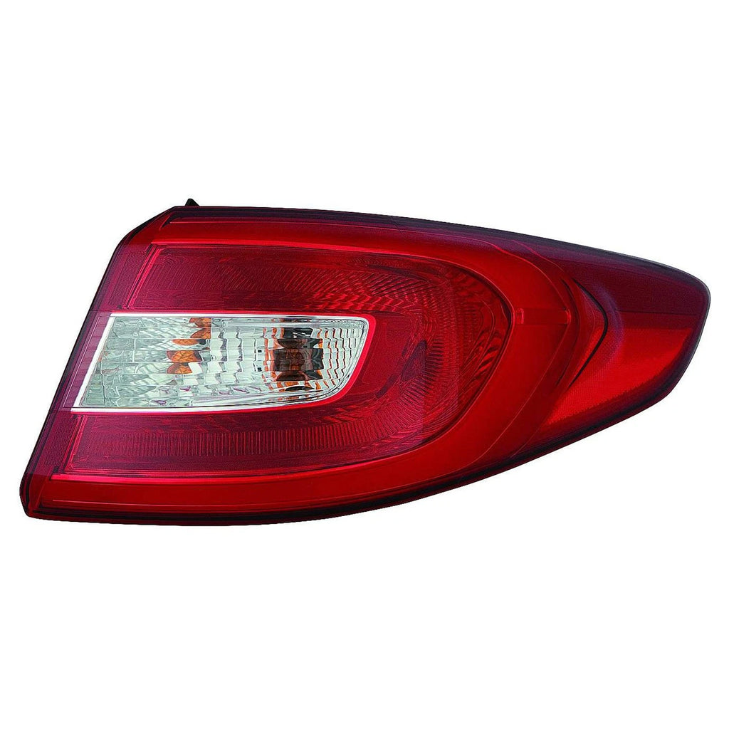 Replacement Passenger Side Outer Tail Light Assembly for 2015-17 Hyundai Sonata