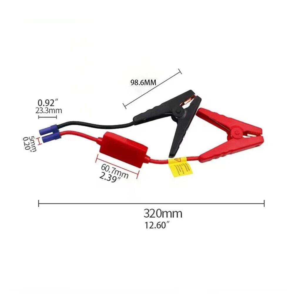 12V 300A Cable Jump Starter Clamp Clip for Automotive (Universal)
