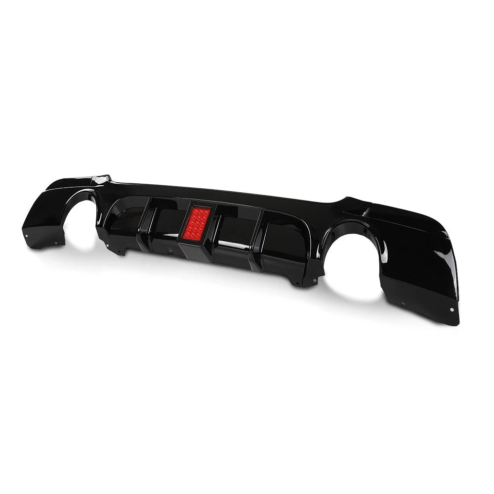 Rear Bumper Diffuser with Light for BMW E92 E93 3 Series (2007–2013)