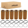 Set of 6 Oil Filters for Porsche Cayenne VW Touareg Audi (2005–2018)